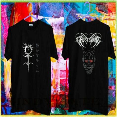 Style Models Ghostemane Logo Tops Blackmage Rock Men s T Shirt en 2024