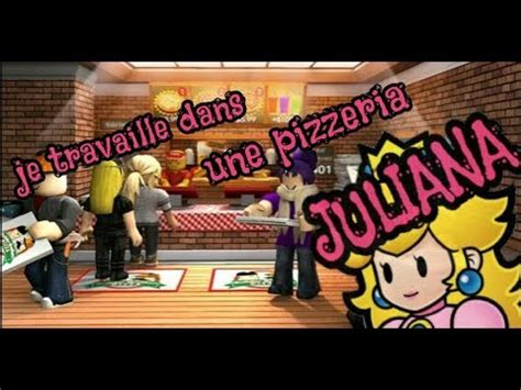 Roblox Je Travaille Dans Une Pizzeria YouTube