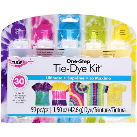 Ultimate 5 Color One Step Tie Dye Kit Archway Variety