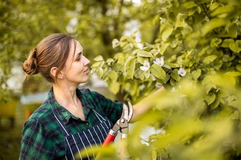 Free Photo | Woman farmer working