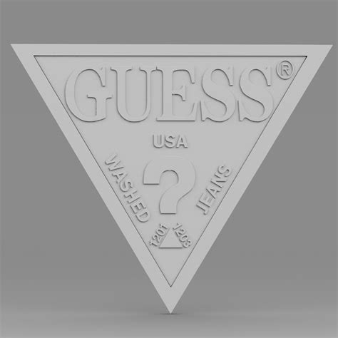 Guess Logo D Print Model By D Logoman Lupon Gov Ph