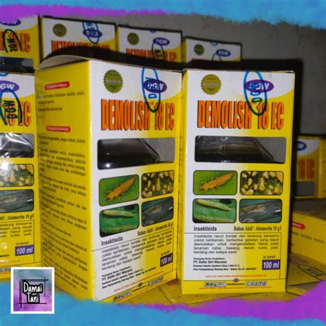 Jual Insektisida Demolish Ec Kemasan Ml Plus Kaos Shopee Indonesia