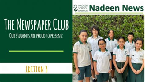 Nadeen News – Edition 3 | Nadeen School