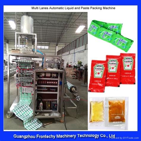 High Speed Multi Lanes Automatic Tomato Paste Packing Machine