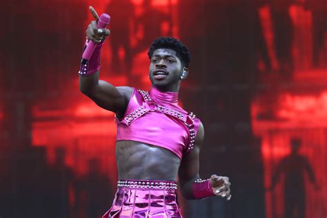 Lil Nas X Takes A Tumble On Stage In Florida