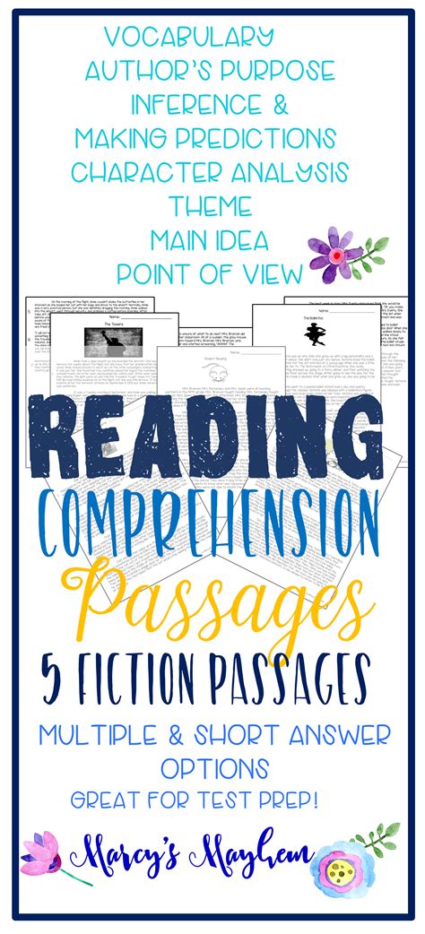 Fiction Reading Passages To Practice Using Context Clues Authors