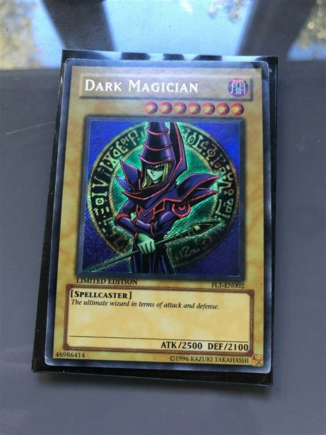 Dark Magician FL1 Limited Edition Moderately Played EBay