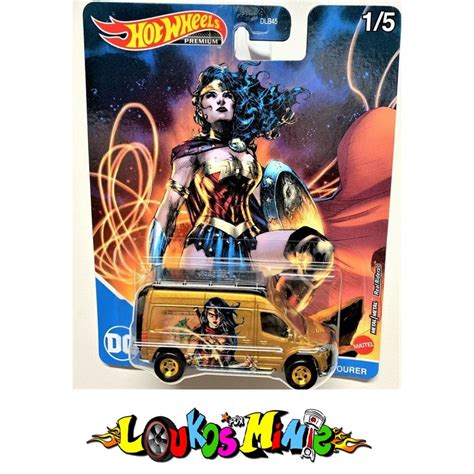 Hot Wheels Mercedes Benz Sprinter Tourer DC Mulher Maravilha Shopee Brasil