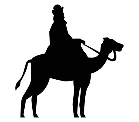 Camel Silhouette Vector Vector Images Depositphotos