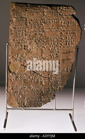 writing, script, cuneiform writing, Babylonian, clay tablet, document ...