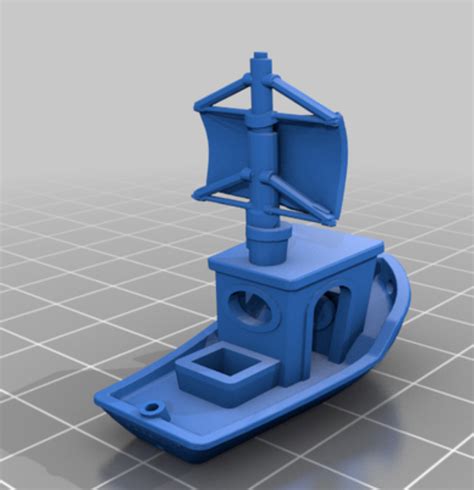 Sailing Benchy Test 3d Models Download Creality Cloud