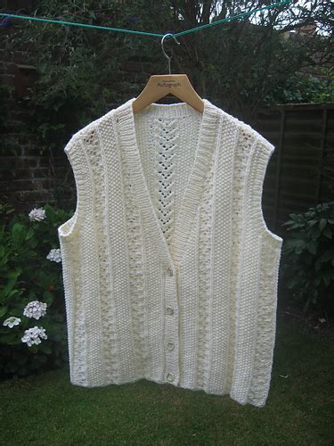 Ravelry Lace Waistcoat Pattern By Wendy Yarns