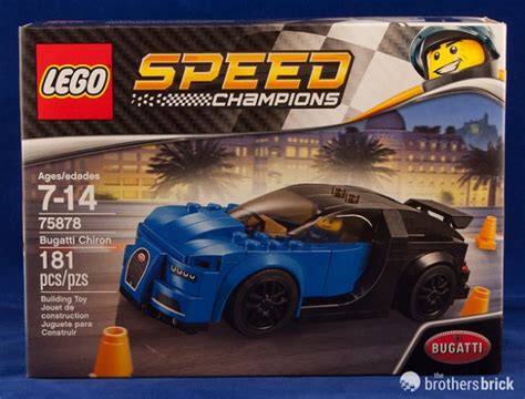 LEGO Speed Champions 75878 Bugatti Chiron [Review] | The Brothers Brick ...