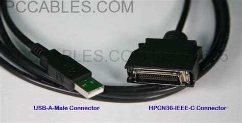 Usb To Mini Centronics Cable Hpcn Pc Cables Search