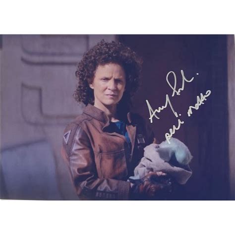 Autograph Signed Mandalorian Amy Sedaris Photo