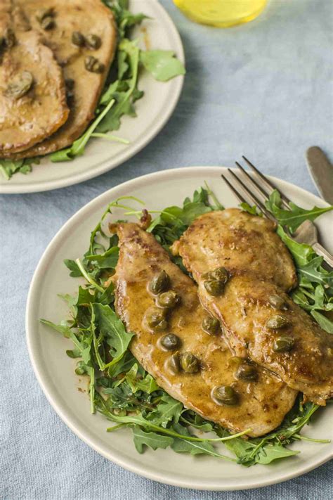 Veal Scallopini Recipe With Lemon And Capers