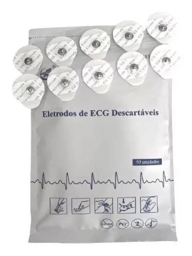 Eletrodo Para Ecg Monitoriza O Adulto Caixa Un V V