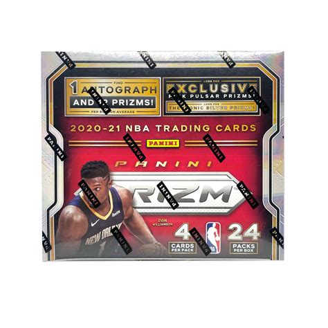 Panini Prizm Basketball Trading Cards Retail Box Walmart