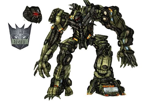 Devastator concept colored by Ra88 on DeviantArt