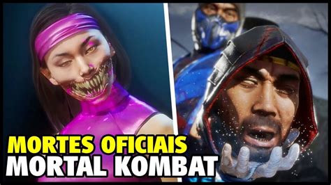 Mortes Can Nicas Da Hist Ria De Mortal Kombat Lore Completa