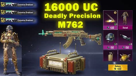 16000 Uc Spending On Deadly Precision M762 No Luck Today 😔 Pubg