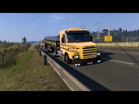 SCANIA 113 AMARELA TOP NA GRANEL DOIS EIXOS MAPA ELITE DA RODAGEM