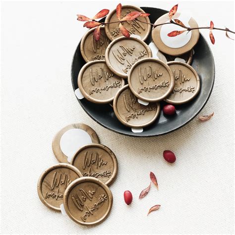 Marianne Monogram Self Adhesive Wax Seals Shop Papira