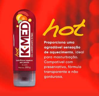 Gel Lubrificante K Med Hot Esquenta A Rela O Mg Vita Shopping Brasil