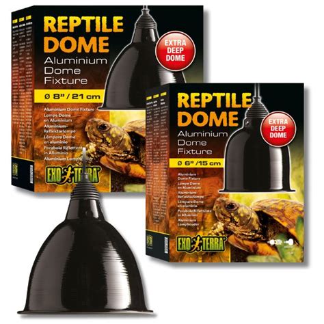 Exo Terra Reptile Aluminium Dome Fixture HugglePets