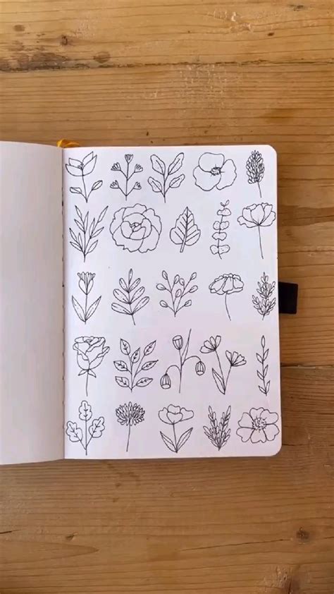 17 Amazing Step By Step Flower Doodles For Bujo Addicts Artofit