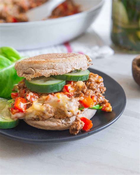 Healthy Sloppy Joes Healthier Sloppy Joes Recipe