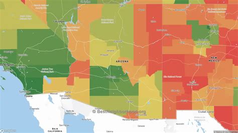 The Highest And Lowest Income Areas In Arizona BestNeighborhood Org