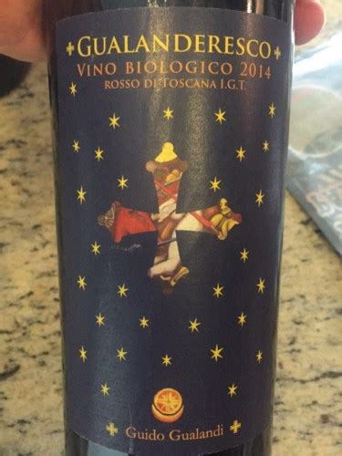 Guido Gualandi Gualanderesco Rosso Di Toscana Vivino US