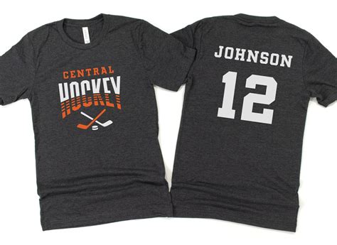 Custom Hockey Sweatshirt, Personalized Hockey Mom Shirt, Game Day ...