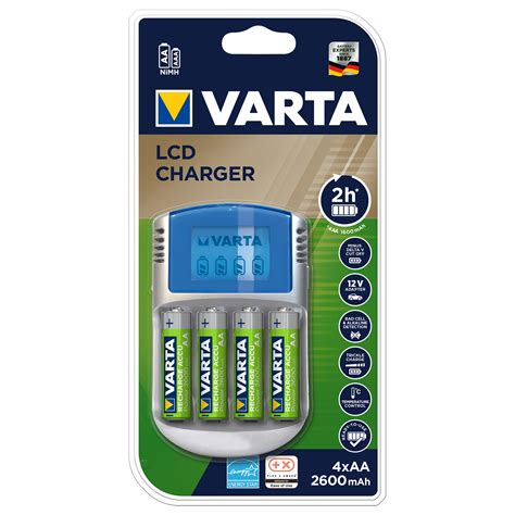 Зарядное устройство для аккумуляторов Varta LCD Charger 57070 купите по