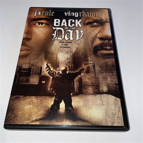 Back In The Day Dvd 2005 Ja Rule Ving Rhames Tia Carrere Pam Grier