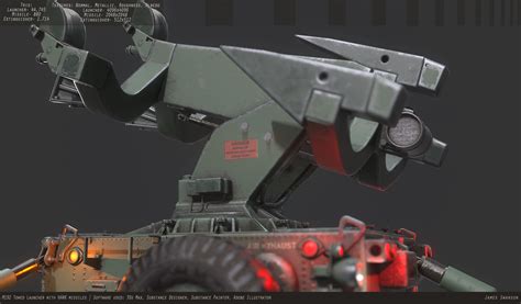 ArtStation - M192 Towed Launcher with MIM-23 HAWK Missiles, Jared Swanson