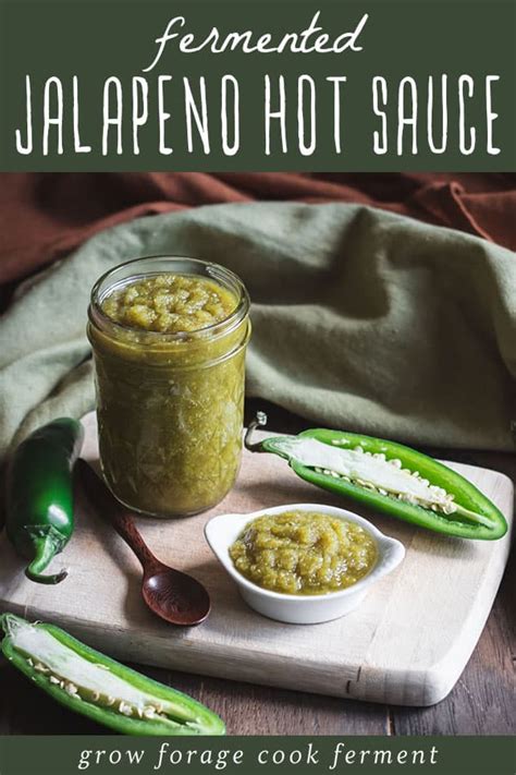 Fermented Jalapeño Hot Sauce