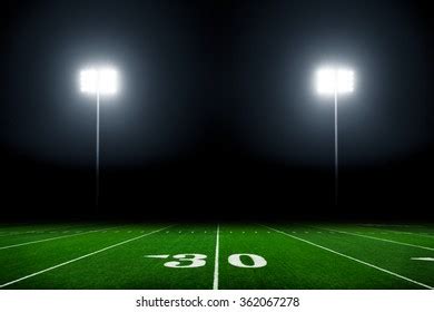 Football Field Night Stadium Lights Stock Photo 362067245 | Shutterstock