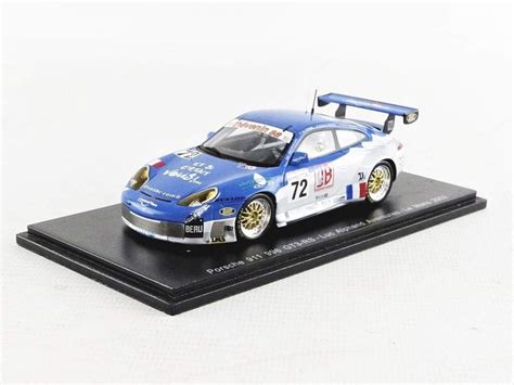 Porsche 911 996 GT3 RS Luc Alphand Aventures 72 Le Mans 2002 1 43