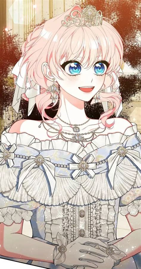 White Hair Pink Hair Find My Dad Green White Manhwa Anime Girl