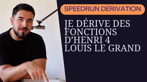 Speedrun D Rivation On D Rive Des Fonctions La Sauce Louis Le Grand