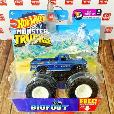 Jual Hot Wheels Monster Trucks Bigfoot Blue Di Seller Take Toys Sukoharjo Kota Malang Blibli