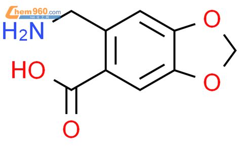 105875 54 5 1 3 Benzodioxole 5 carboxylic acid 6 aminomethyl CAS号