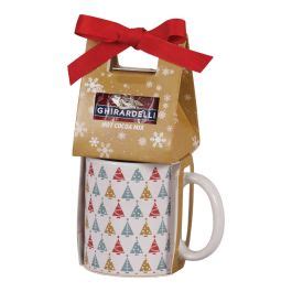 Wholesale Ghirardelli Mug And Hot Cocoa Mix Set Christmas Tree Kelli S Gift Shop Suppliers
