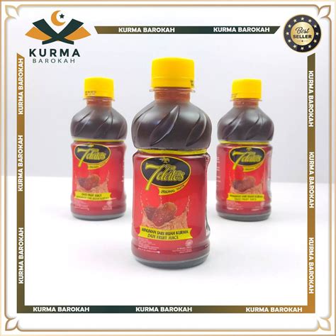 Jual MINUMAN SARI BUAH KURMA 7DATES 100 Natural 250ML Shopee Indonesia