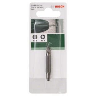 BOSCH 2609255955 Embout De Vissage Double Pour Vis Cruciformes Philipps