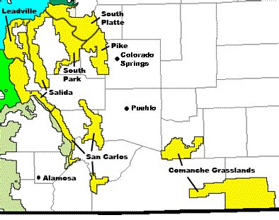 San Isabel National Forest Map - Maping Resources