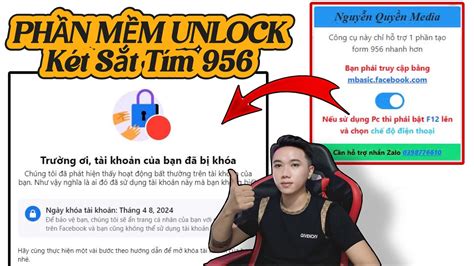 Chia Sẽ Tool Unlock Két Sắt 956 Cách Mở Khoá Facebook Két Sắt 956