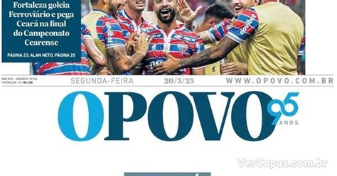 Capa O Povo Segunda De Mar O De